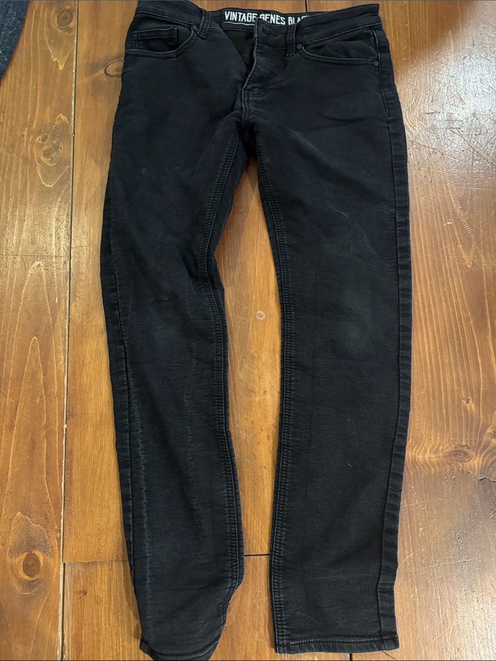 Black Men's Slim Jeans
